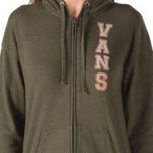 Vans zip up jacket